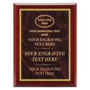 MPL Series Burgundy Marble to Gold Laser Plaque