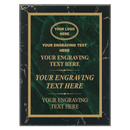 MPL Series Green Marble to Gold Laser Plaque