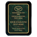 MPL Series Green Marble to Gold Laser Plaque