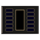 12 Update 9" x 12" Perpetual Plaque - Series 12-9-B-BBG