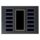 12 Update 9" x 12" Perpetual Plaque - Series 12-9-B-BBG