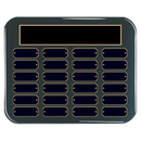 24 Update 10.5" x 13" Perpetual Plaque - Series 24-10-B-BBG