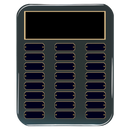 24 Update 12" x 15" Perpetual Plaque - Series 24-12-B-BBG