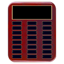 24 Update 12" x 15" Perpetual Plaque - Series 24-12-B-BBG