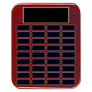 36 Update 12" x 15" Perpetual Plaque - Series 36-12-A-BBG