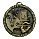 Rope Wreath Series Art Themed Medal