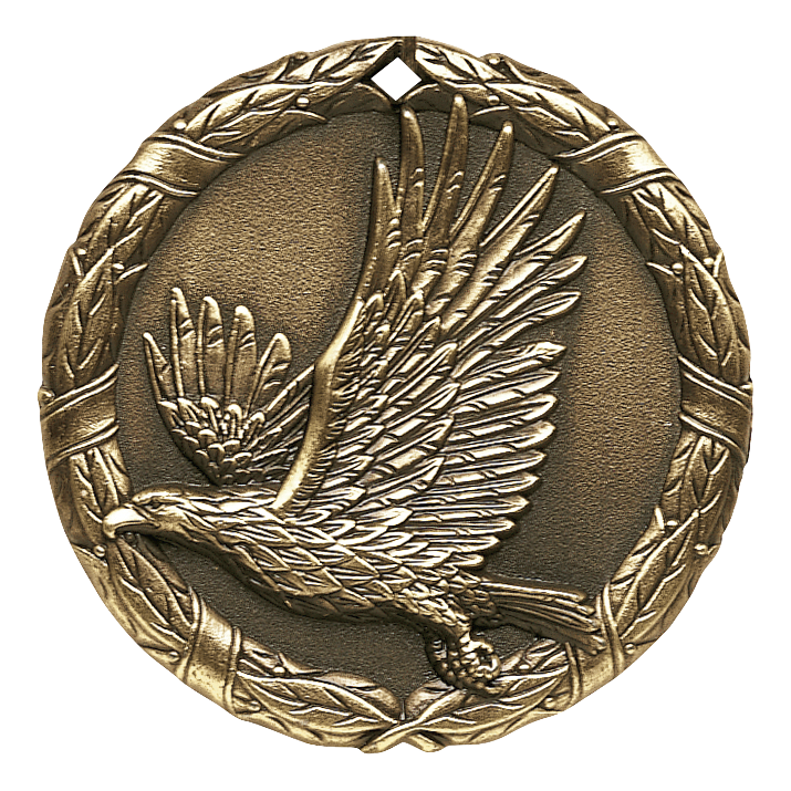 XR Wreath Series Eagle Themed Medals