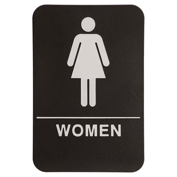 ADA Compliant Restroom Signs - Anderson Trophy Co.