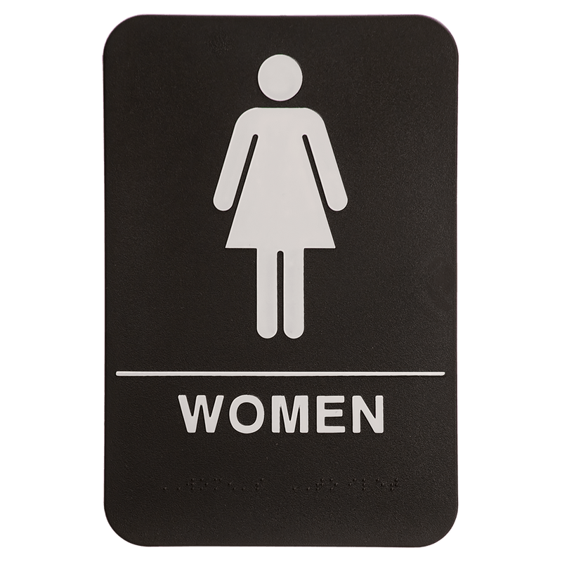 ADA Compliant Restroom Signs - Anderson Trophy Co.