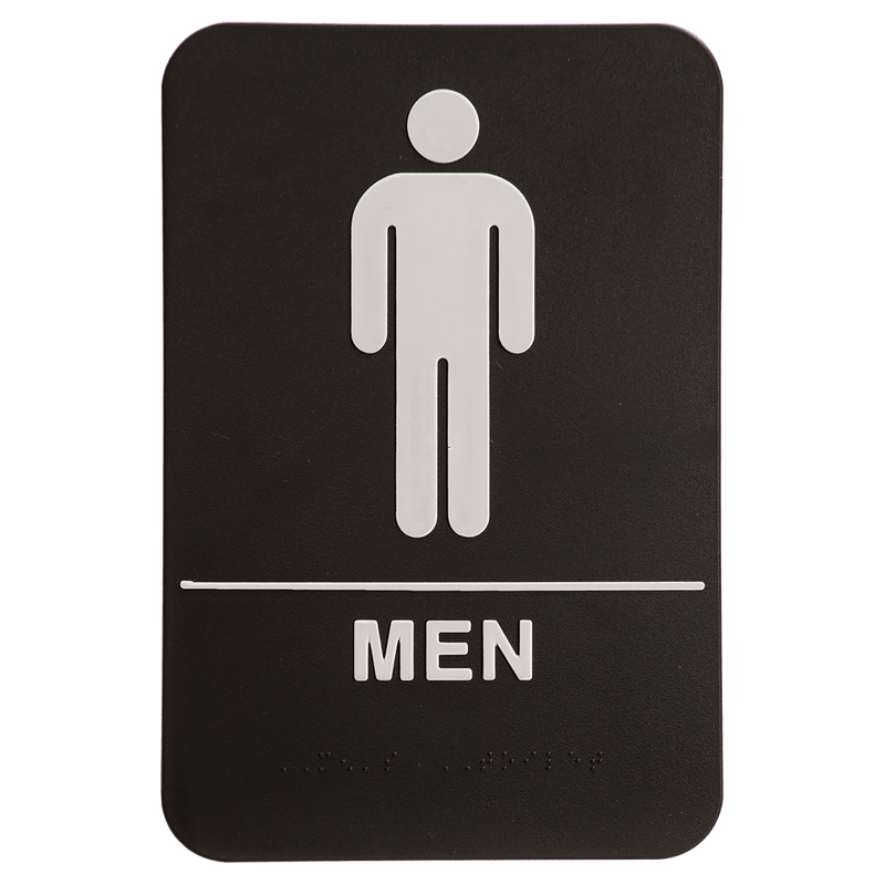 ADA Compliant Restroom Signs - Anderson Trophy Co.