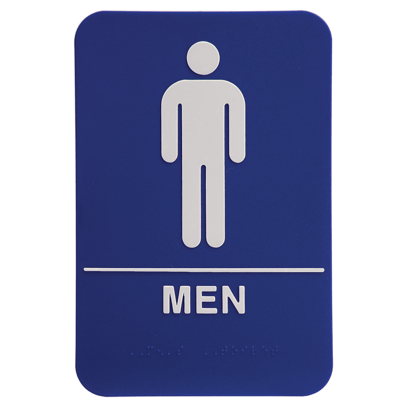 ADA Compliant Restroom Signs - Anderson Trophy Co.