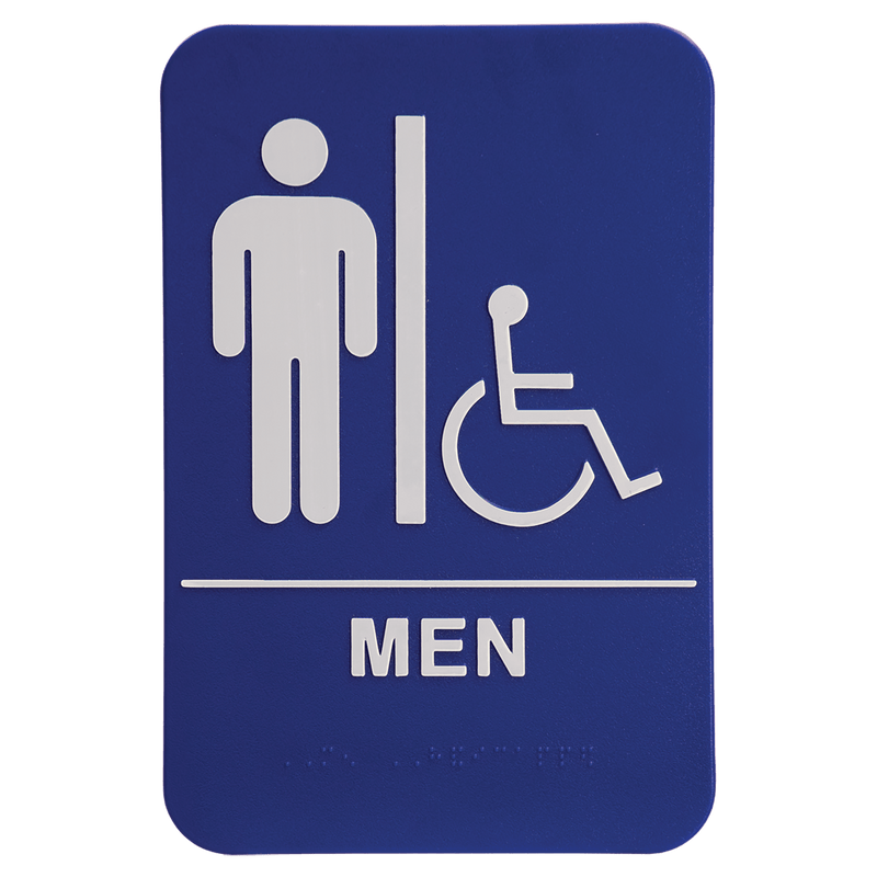 ADA Compliant Restroom Signs - Anderson Trophy Co.