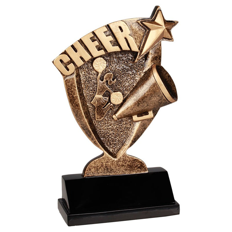 Broadcast Series Cheer Resin Trophy - Anderson Trophy Co.