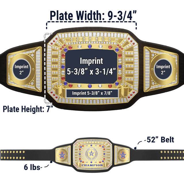 CAB1 Series Custom Championship Belt