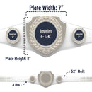 CAB4 Series Custom Championship Belt with Personalization