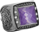 Color Stone Fantasy Championship Ring - AndersonTrophy.com