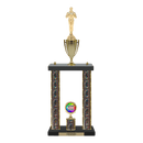 Custom Achievement 2 Post Trophy - Series 3803/2C17B - Anderson Trophy Co.