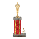 Custom Achievement Trophy - Type N Series 3803 - Anderson Trophy Co.