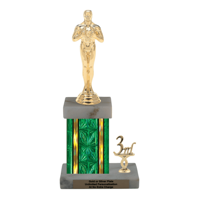 Custom Achievement Trophy - Type N Series 3803 - Anderson Trophy Co.