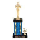 Custom Achievement Trophy - Type N Series 3803 - Anderson Trophy Co.