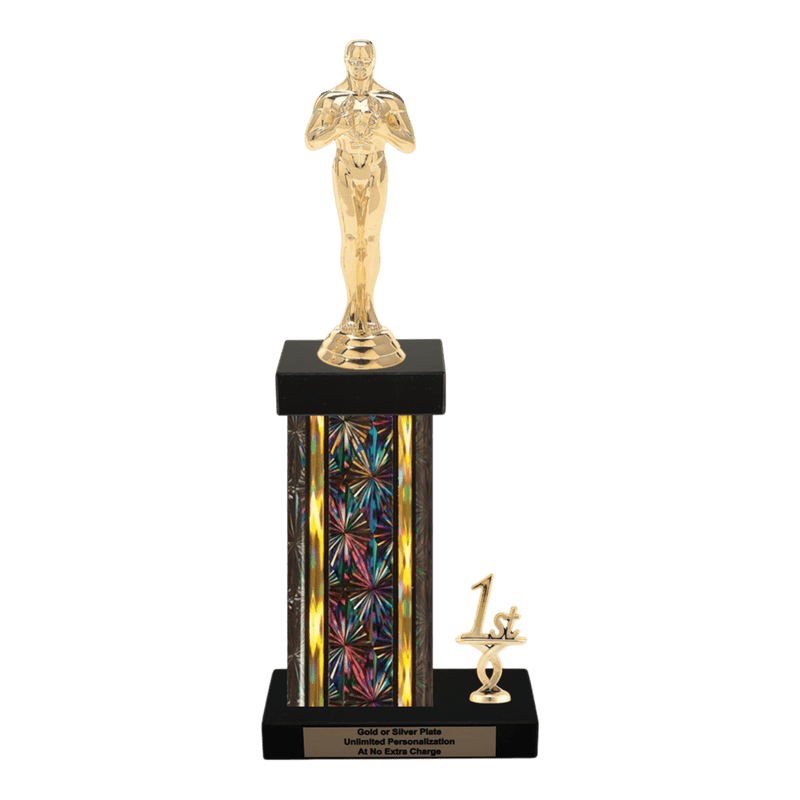 Custom Achievement Trophy - Type N Series 3803 - Anderson Trophy Co.