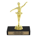 Custom Ballet Dance Trophy - Type A Series 3550 - Anderson Trophy Co.