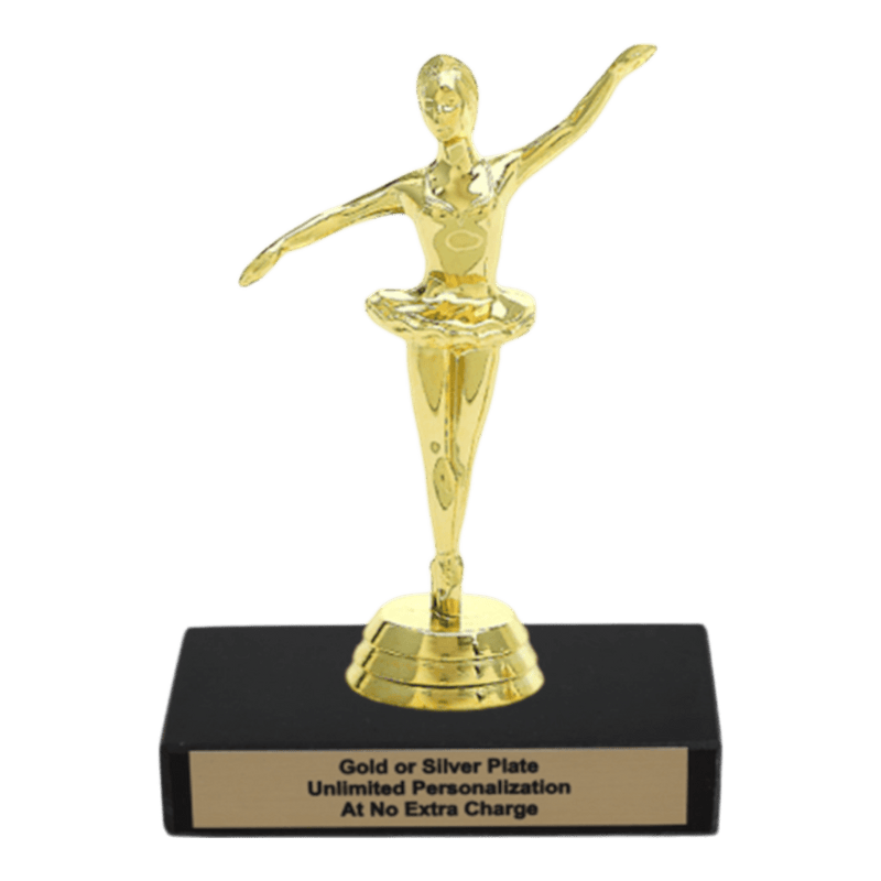 Custom Ballet Dance Trophy - Type A Series 3550 - Anderson Trophy Co.