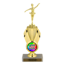 Custom Ballet Dance Trophy - Type B Series 3550/342655 - Anderson Trophy Co.