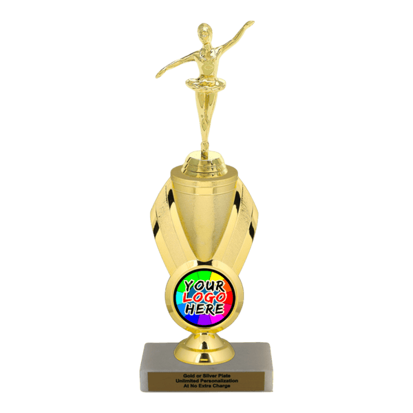 Custom Ballet Dance Trophy - Type B Series 3550/342655 - Anderson Trophy Co.