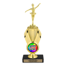 Custom Ballet Dance Trophy - Type B Series 3550/342655 - Anderson Trophy Co.