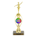 Custom Ballet Dance Trophy - Type B Series 3550/36013 - Anderson Trophy Co.