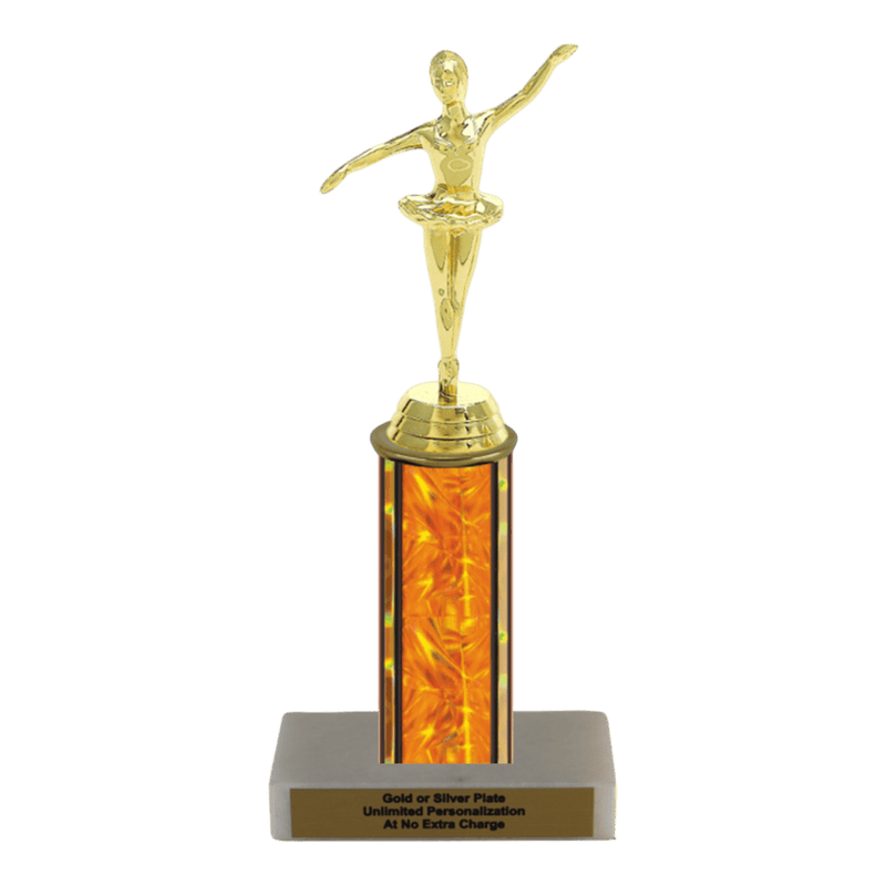 Custom Ballet Dance Trophy - Type C Series 3550 - Anderson Trophy Co.