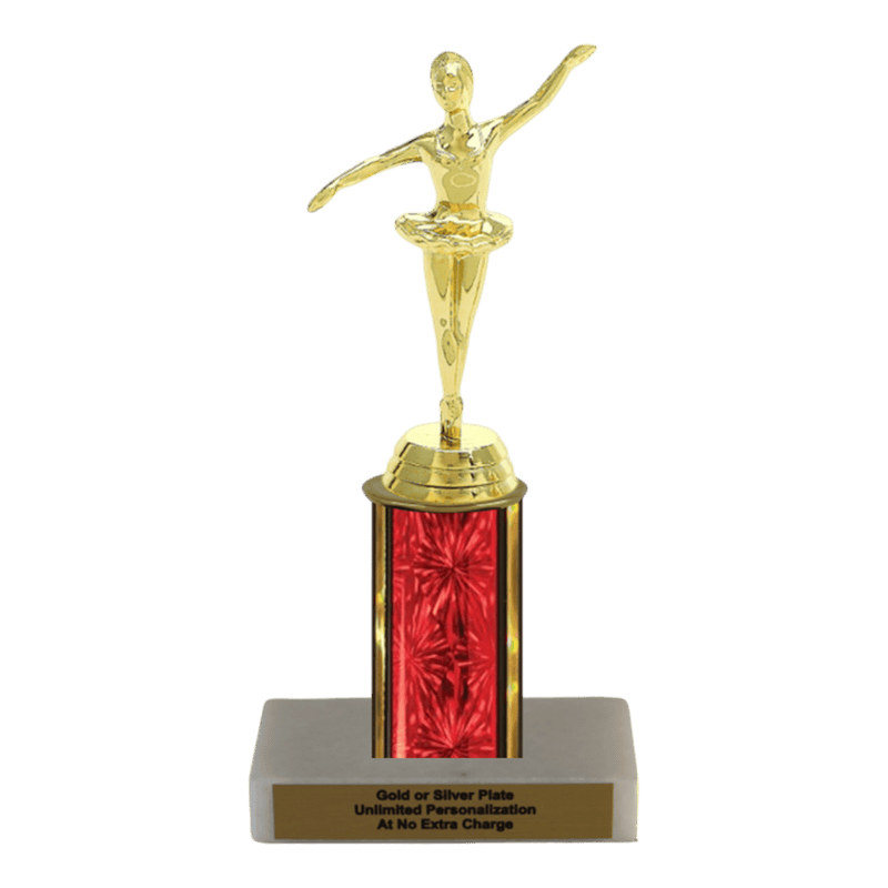 Custom Ballet Dance Trophy - Type C Series 3550 - Anderson Trophy Co.