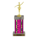 Custom Ballet Dance Trophy - Type F Series 3550 - Anderson Trophy Co.