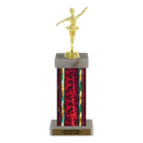 Custom Ballet Dance Trophy - Type F Series 3550 - Anderson Trophy Co.