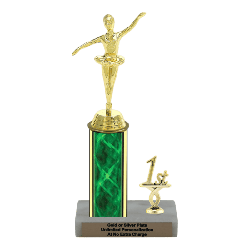 Custom Ballet Dance Trophy - Type L Series 3550 - Anderson Trophy Co.