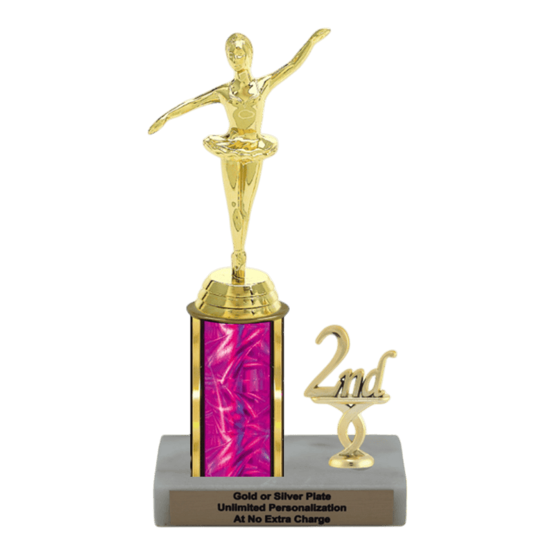 Custom Ballet Dance Trophy - Type L Series 3550 - Anderson Trophy Co.