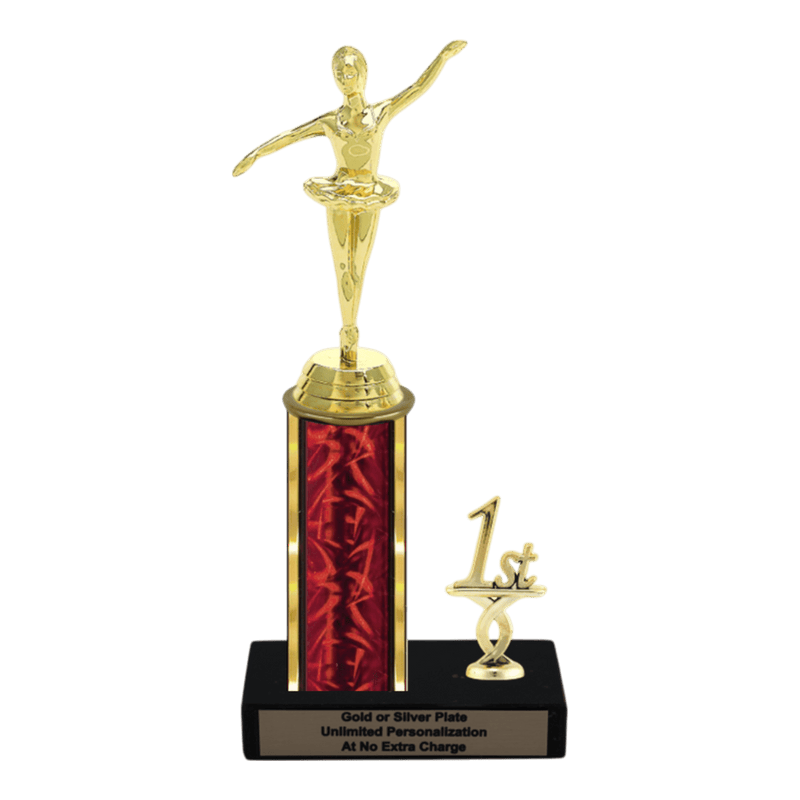 Custom Ballet Dance Trophy - Type L Series 3550 - Anderson Trophy Co.