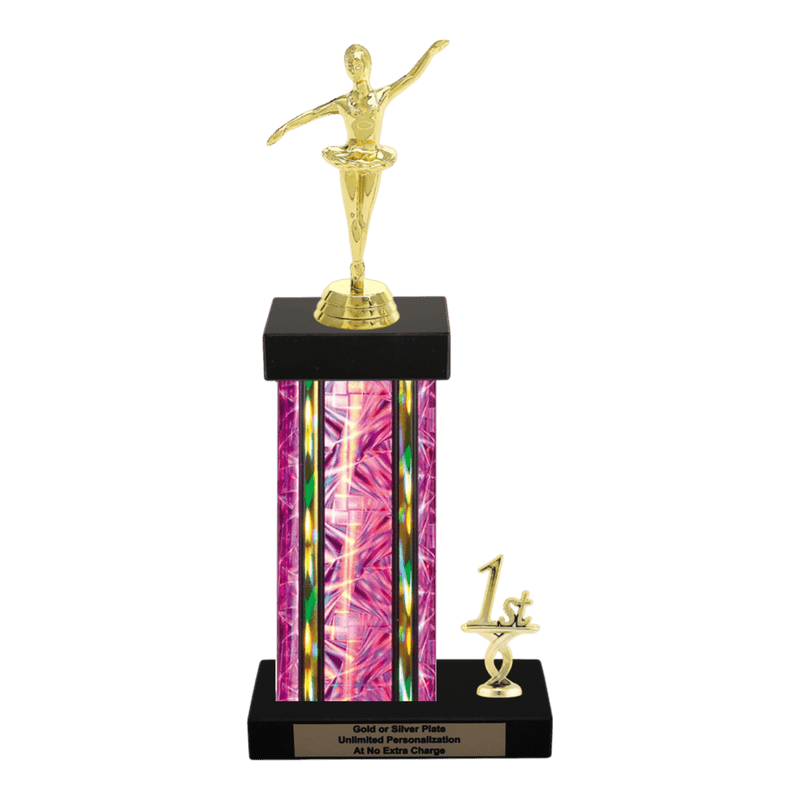 Custom Ballet Dance Trophy - Type N Series 3550 - Anderson Trophy Co.