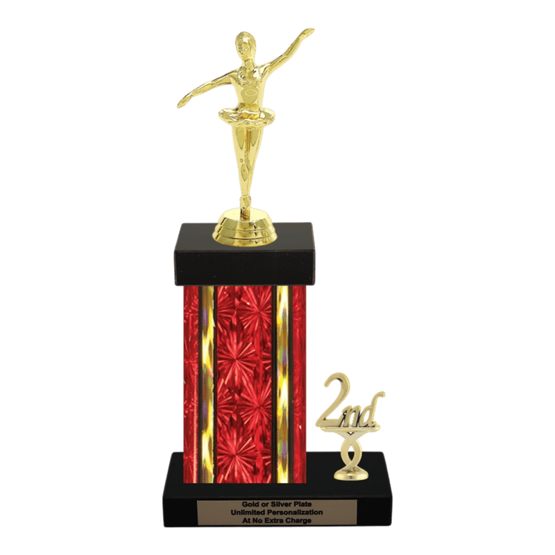 Custom Ballet Dance Trophy - Type N Series 3550 - Anderson Trophy Co.