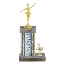 Custom Ballet Dance Trophy - Type N Series 3550 - Anderson Trophy Co.