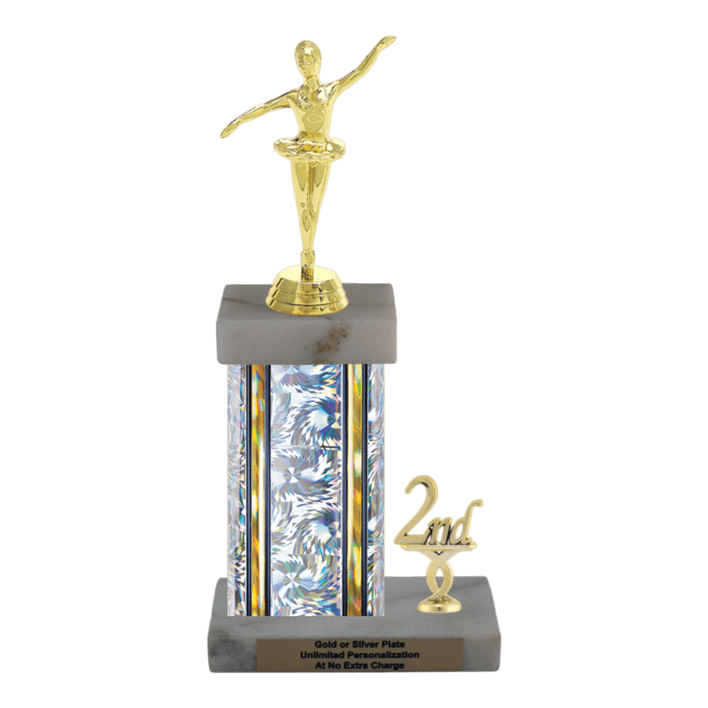 Custom Ballet Dance Trophy - Type N Series 3550 - Anderson Trophy Co.