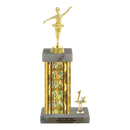 Custom Ballet Dance Trophy - Type N Series 3550 - Anderson Trophy Co.