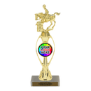 Custom Barrel Racing Horse Trophy - Type B Series 3718/36013 - Anderson Trophy Co.