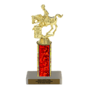 Custom Barrel Racing Horse Trophy - Type C Series 3718 - Anderson Trophy Co.