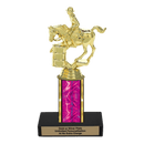 Custom Barrel Racing Horse Trophy - Type C Series 3718 - Anderson Trophy Co.
