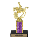Custom Barrel Racing Horse Trophy - Type C Series 3718 - Anderson Trophy Co.