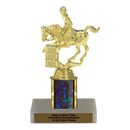 Custom Barrel Racing Horse Trophy - Type C Series 3718 - Anderson Trophy Co.