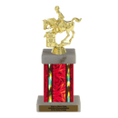 Custom Barrel Racing Horse Trophy - Type F Series 3718 - Anderson Trophy Co.