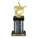 Custom Barrel Racing Horse Trophy - Type F Series 3718 - Anderson Trophy Co.